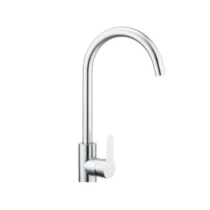 304 stainless steel gold singlelever pull out kitchen faucet
