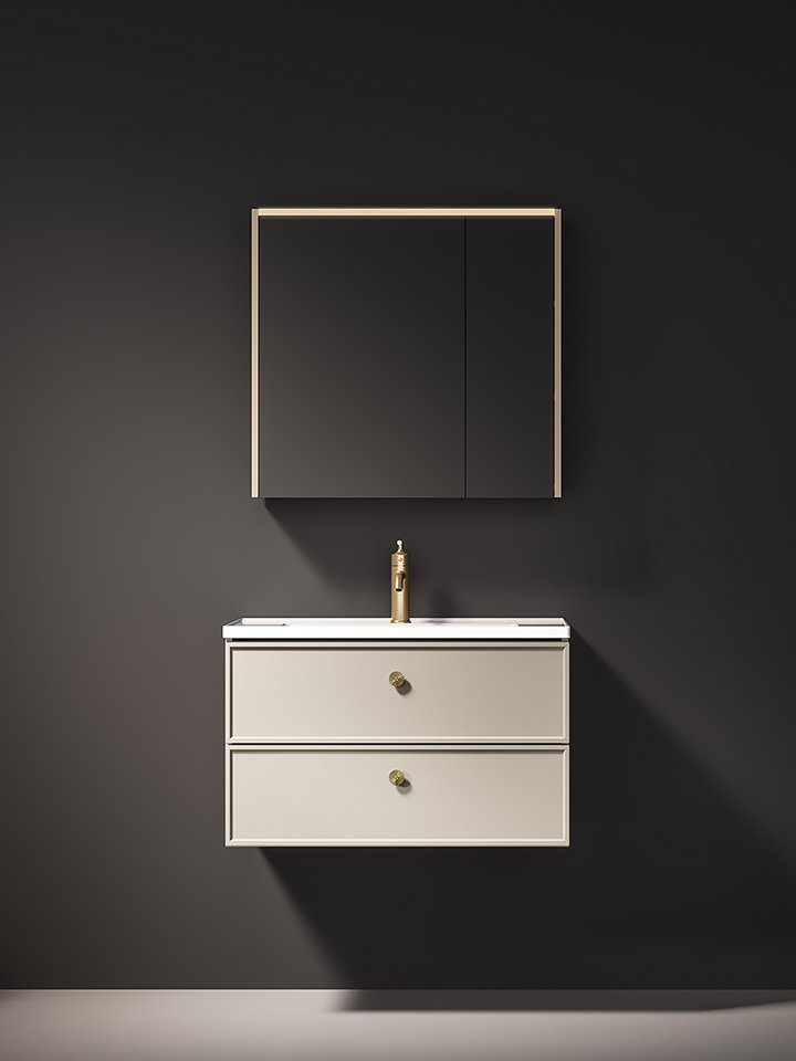 Khaki-colored style shower panel ceramic integrated bathtub master bedroom bathroom cabinet factory