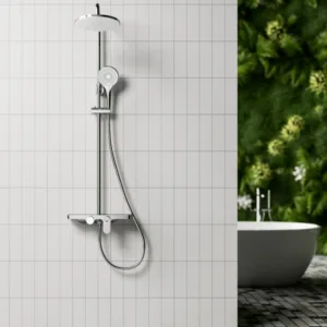 Hot Sale Wall Mounted Handle Ceiling Bathroom Mixer Brass High Pressure Shower Faucet Rain Shower Kits With Smart Controls