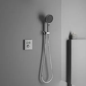 New Products Modern Bathroom Concealed Shower System Faucet Set Panel Rain Shower Wall